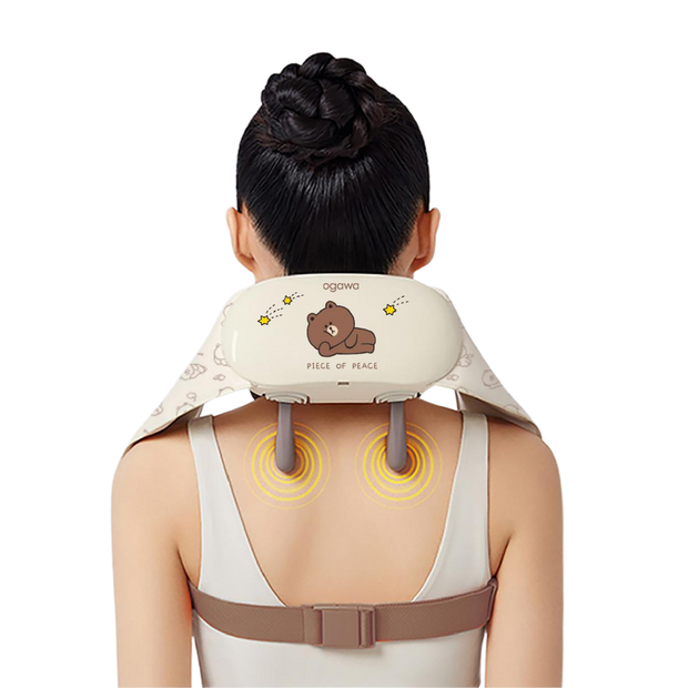 【OGAWAxLine Friends系列】斜方肌肩頸按摩器