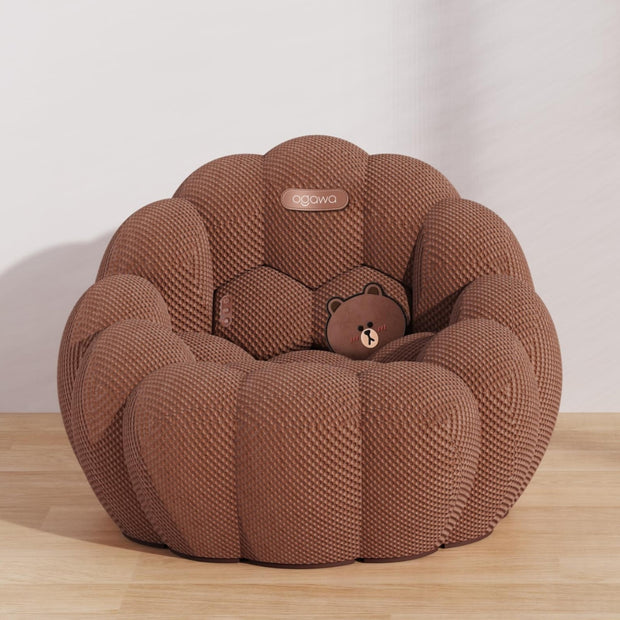 【OGAWAxLine Friends系列】熊大泡泡按摩梳化