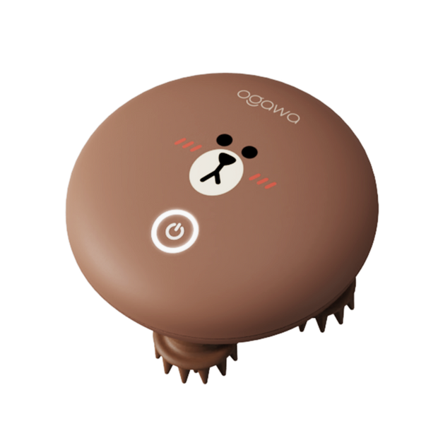 【OGAWAxLine Friends系列】頭部按摩器（電動）